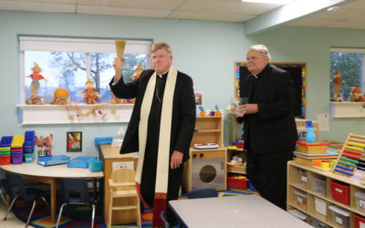 Bishop McManus Blesses Webster Square Day Care Center