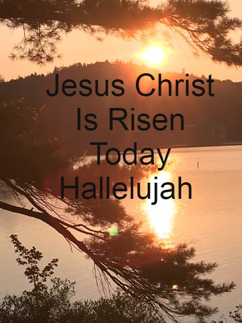 he is risen today