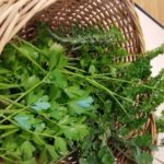 fresh parsley and oregano